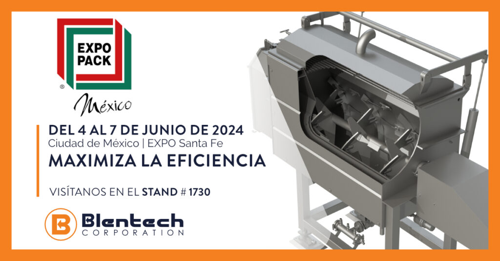 Blentech will be at Expo Pack | Mexico June 4-7, 2024
