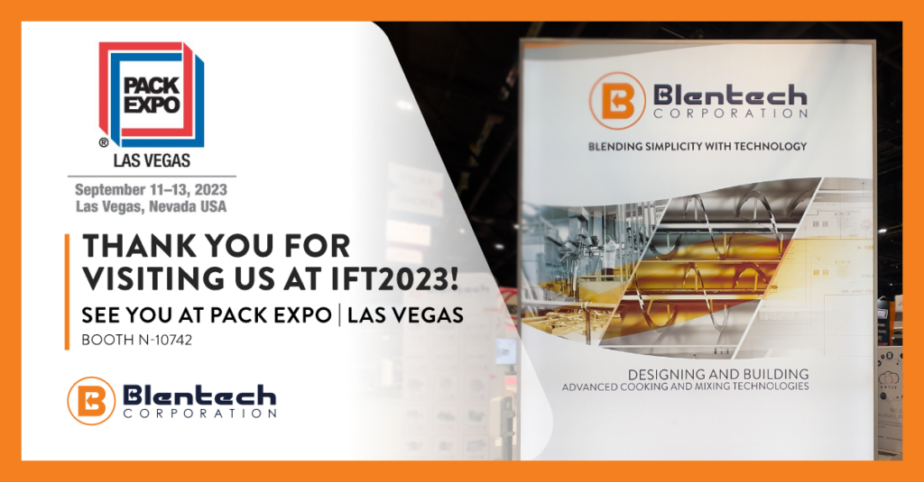 Blentech is coming to Pack Expo 2023 | Las Vegas